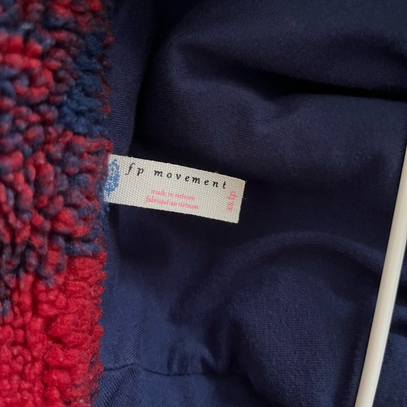 Free People hit the slopes fleece Jacket size XS - Picture 3 of 3